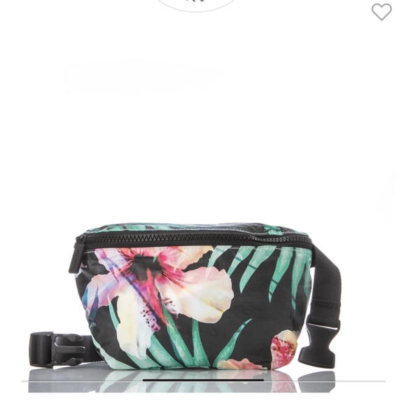 NWT Aloha Collection Hibiscus Palm Mini Hip Pack - Picture 1 of 4